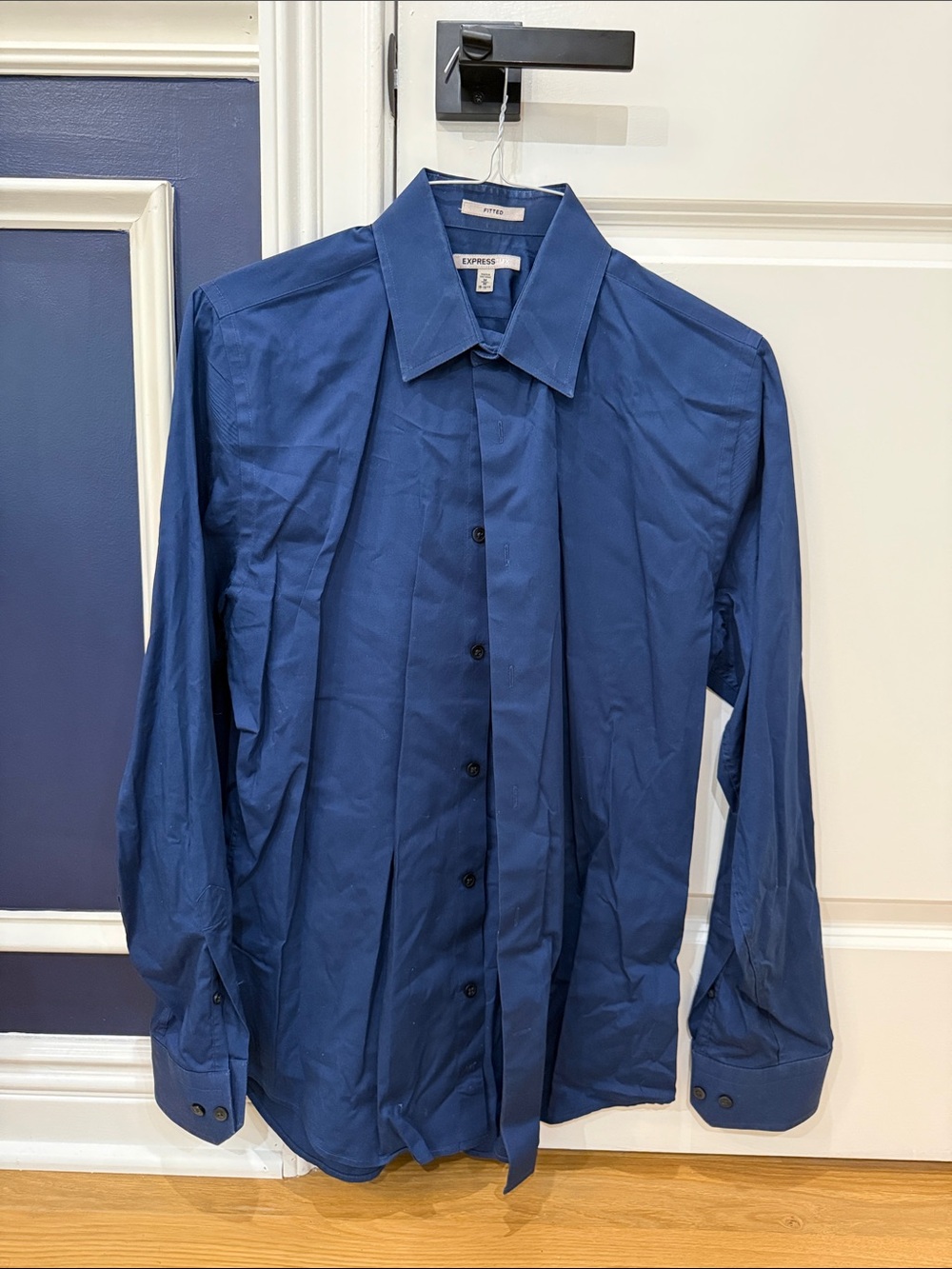 Express Men’s Deep Blue Dress Shirt